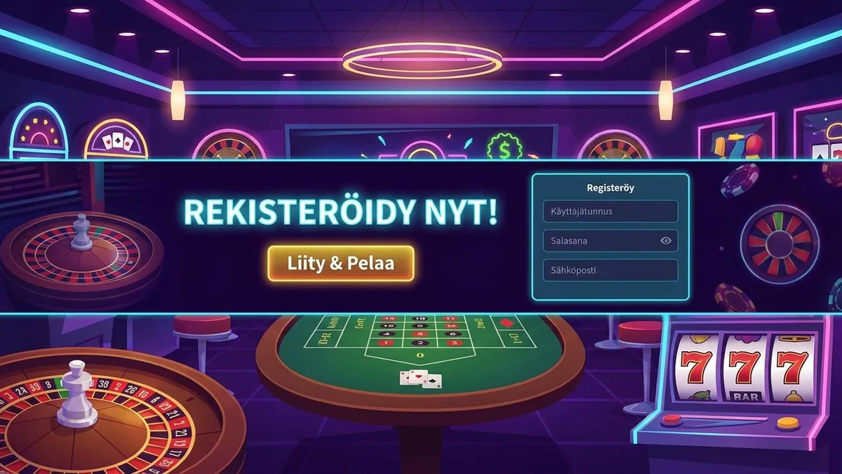 Rekisteröidy bonuksella